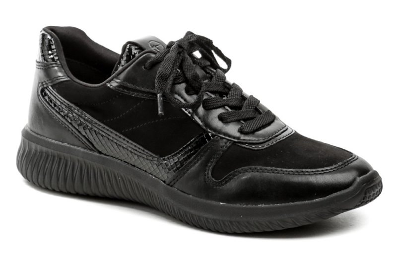 Tamaris 1-23746-29 čierne dámske poltopánky | ARNO-obuv.sk - obuv s tradíciou