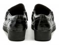 Jana 8-24660-29 čierne dámske poltopánky šírka H | ARNO-obuv.sk - obuv s tradíciou