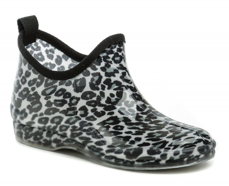 Wojtylko 7G2210 bielo čierne dámske gumáky | ARNO-obuv.sk - obuv s tradíciou