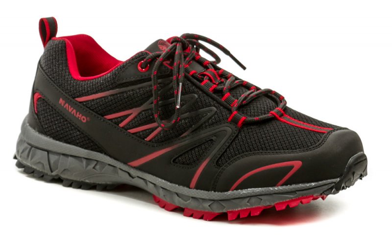 Navaho N7-109-26-01 čierno červené tenisky | ARNO-obuv.sk - obuv s tradíciou