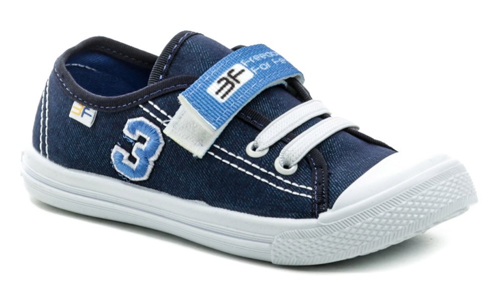 3F chlapčenské modré papuče 3SP8-15 EUR 29