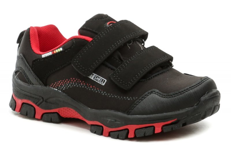 American Club WT14-22 čierno červené softshell tenisky | ARNO-obuv.sk - obuv s tradíciou