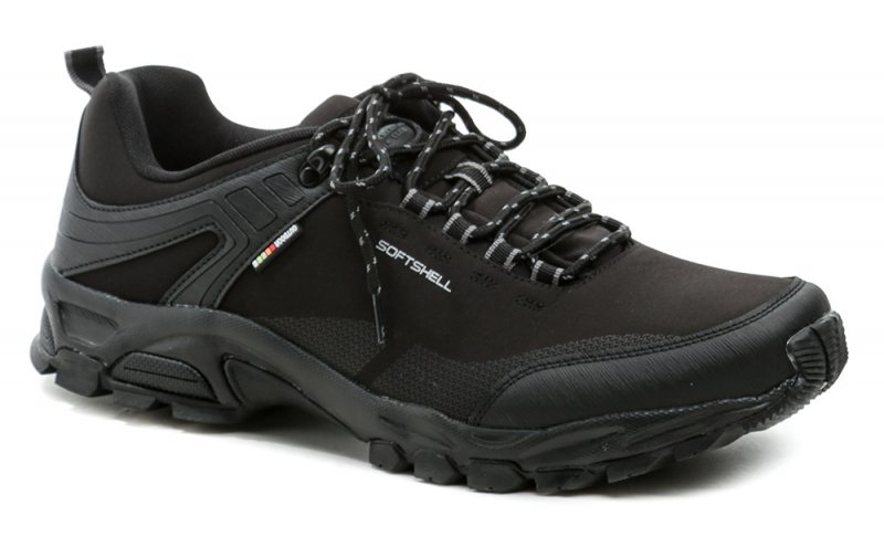 American Club WT82-22 černé pánské nadměrné softshell tenisky | ARNO-obuv.sk - obuv s tradíciou