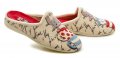 Medi Line 5043-021 béžové dámske šľapky | ARNO-obuv.sk - obuv s tradíciou