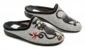 Medi Line 5009-021 šedé dámske šľapky | ARNO-obuv.sk - obuv s tradíciou