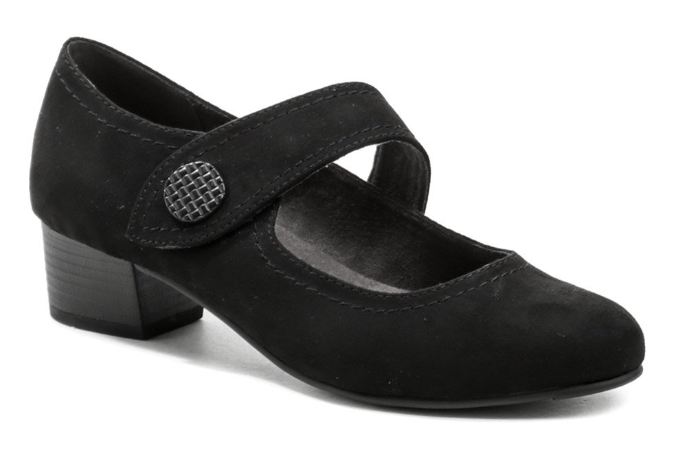 Jana 8-24360-29 čierna dámska letná obuv šírka H EUR 37