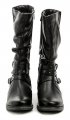 Mustang 1293-523-9 čierne dámske nadmerné zimné čižmy | ARNO-obuv.sk - obuv s tradíciou