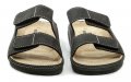Bio Walker 704203 čierne pánske šľapky | ARNO-obuv.sk - obuv s tradíciou