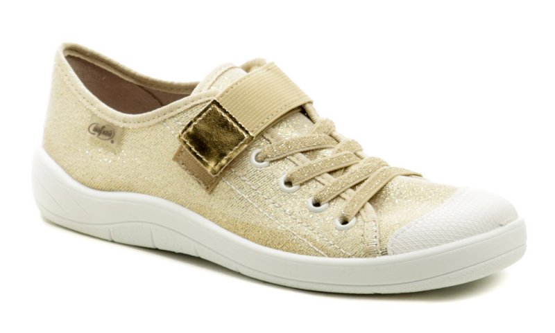 Befado 251q71 zlaté detské tenisky | ARNO-obuv.sk - obuv s tradíciou