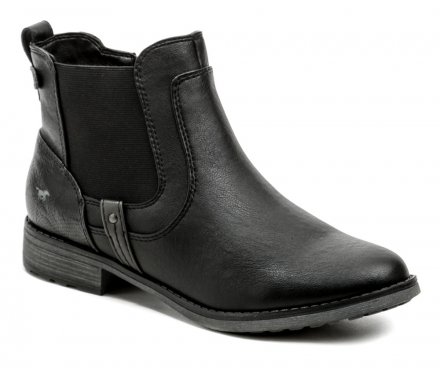 Dámska elegantná zimná vychádzková obuv so zapínaním na zips, obuv vyrobená zo syntetického materiálu, vnútri zateplenie v podobe jemného kožúšku.