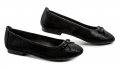 Jana 8-22164-29 čierne dámske baleríny šírka H | ARNO-obuv.sk - obuv s tradíciou