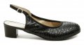 De plus 9893-K-4010 čierne nadmerné dámske lodičky šírka K | ARNO-obuv.sk - obuv s tradíciou