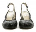 De plus 9893-K-4010 čierne nadmerné dámske lodičky šírka K | ARNO-obuv.sk - obuv s tradíciou