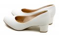 Beira Rio 4777-409 biele dámske lodičky na podpätku | ARNO-obuv.sk - obuv s tradíciou