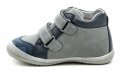 Wojtylko 1T23002 šedo modré detské poltopánky | ARNO-obuv.sk - obuv s tradíciou