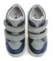 Wojtylko 3T23002 šedo modré detské poltopánky | ARNO-obuv.sk - obuv s tradíciou