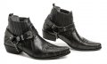 Koma 1222-1 čierne pánske westernové topánky | ARNO-obuv.sk - obuv s tradíciou