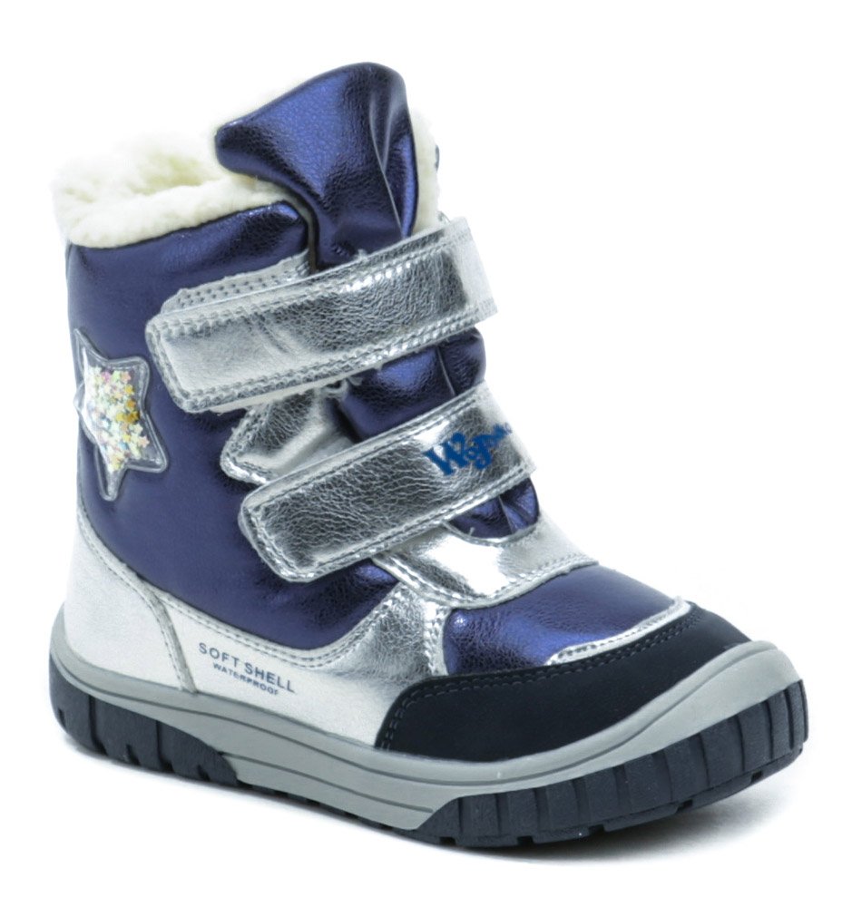 Wojtylko 1Z23030 modré detské zimné topánky EUR 24