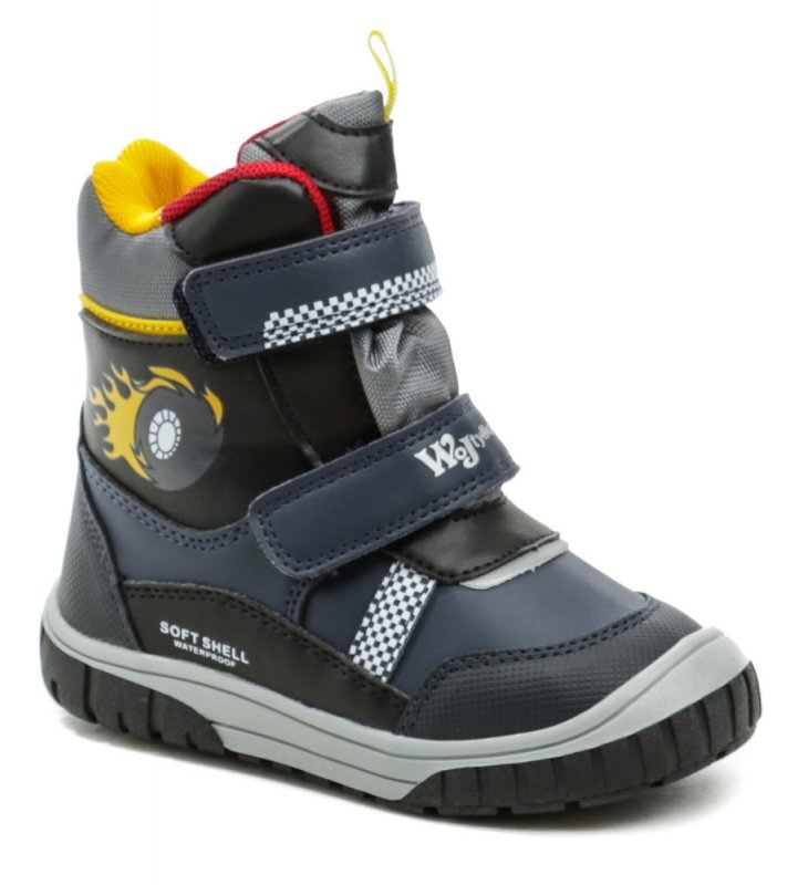 Wojtylko 3Z23031 modré detské zimné topánky | ARNO-obuv.sk - obuv s tradíciou