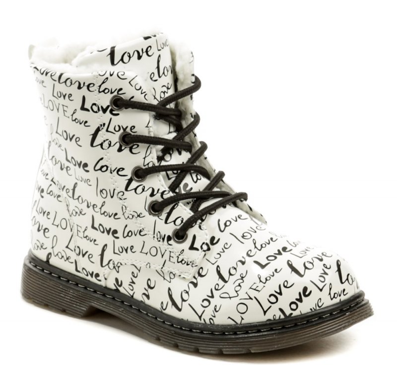 Wojtylko 5Z23025 biele dievčenské zimné topánky | ARNO-obuv.sk - obuv s tradíciou