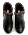 Wojtylko 7ZB23103C čierne dámske zimné poltopánky | ARNO-obuv.sk - obuv s tradíciou