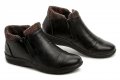 Wojtylko 7ZB23103C čierne dámske zimné poltopánky | ARNO-obuv.sk - obuv s tradíciou