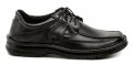Wawel PA410F čierne pánske nadmerné poltopánky | ARNO-obuv.sk - obuv s tradíciou
