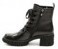 Ladies F1220-017 čierne dámske členkové topánky | ARNO-obuv.sk - obuv s tradíciou