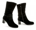 Ladies XR718-DA256 čierne dámske poločižmy | ARNO-obuv.sk - obuv s tradíciou