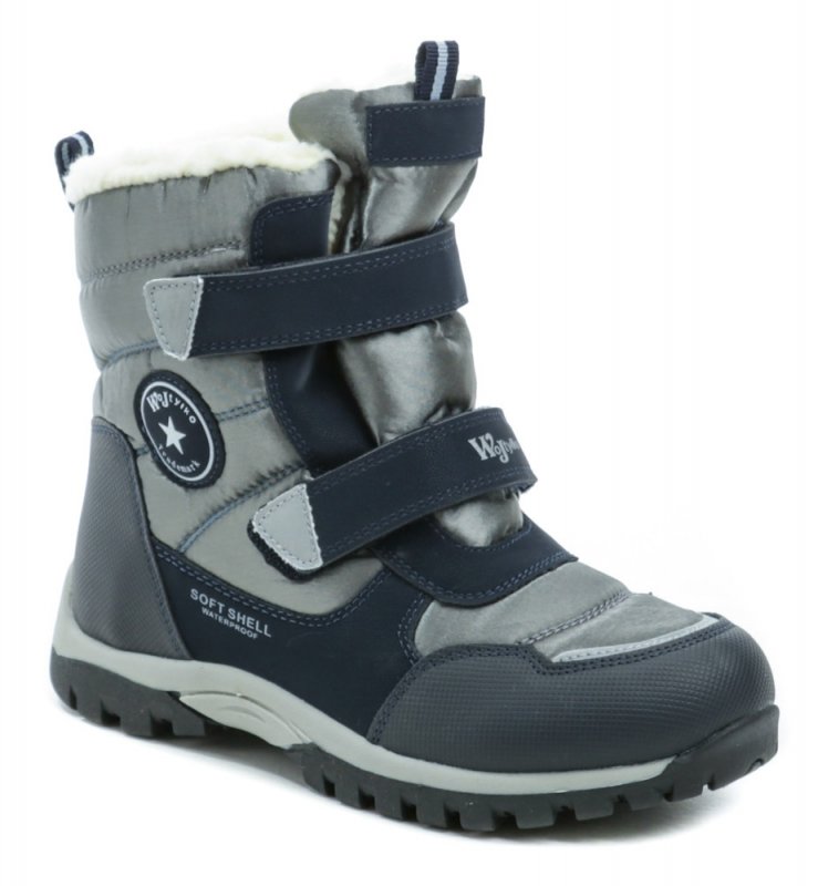 Wojtylko 5Z23039 modré detské zimné topánky | ARNO-obuv.sk - obuv s tradíciou