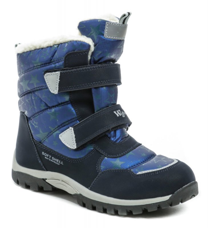 Wojtylko 5Z23037 modré detské zimné topánky | ARNO-obuv.sk - obuv s tradíciou