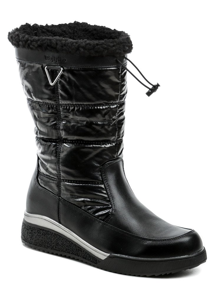 Wojtylko 7ZK23126C čierne dámske zimné topánky EUR 39