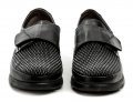Wild 169750B2 čierne dámske poltopánky šírka H | ARNO-obuv.sk - obuv s tradíciou