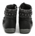 Scandi 262-0066-A1 čierne dámske zimné topánky | ARNO-obuv.sk - obuv s tradíciou