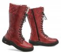 Mustang 1436-603-5 červené dámske čižmy | ARNO-obuv.sk - obuv s tradíciou