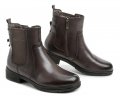 Tamaris 8-85306-29 taupe dámske členkové topánky šírka H | ARNO-obuv.sk - obuv s tradíciou