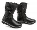 Jana 8-26469-29 čierne dámske zimné topánky šírka H | ARNO-obuv.sk - obuv s tradíciou