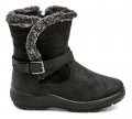 Scandi 262-0166-A1 čierne dámske zimné topánky | ARNO-obuv.sk - obuv s tradíciou