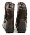 Scandi 262-0166-B1 hnedé dámske zimné topánky | ARNO-obuv.sk - obuv s tradíciou