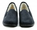 Dr. Orto 013M319 modré pánske zdravotné zimné papuče | ARNO-obuv.sk - obuv s tradíciou